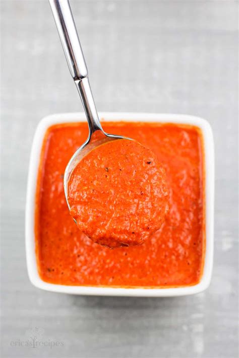 Red Pepper Coulis – Erica's Recipes