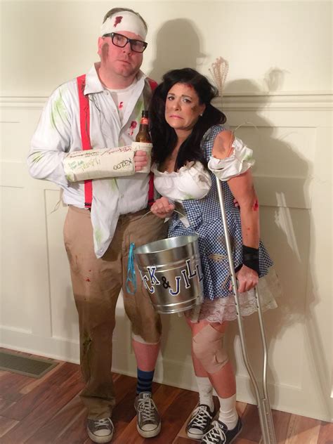 Jack & Jill Halloween Couples Costume #jackandjill # ...