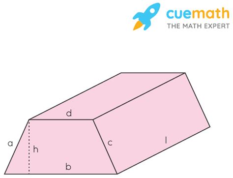 Surface Area Of A Trapezoidal Prism Worksheet