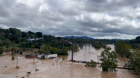 Chimney Rock and Lake Lure, NC destroyed by flooding. See photos and video