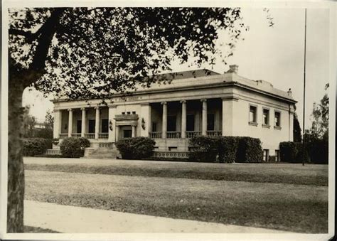 Public Library Rare Original Photograph Alhambra, CA Original Photograph