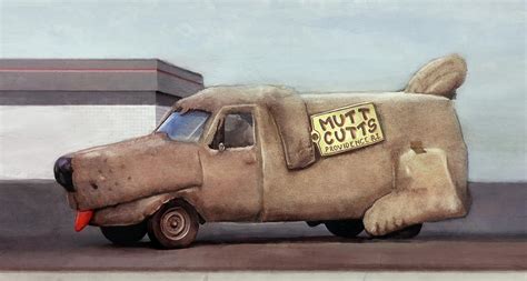 Mutt Cutts - Dumb And Dumber Painting by Joseph Oland