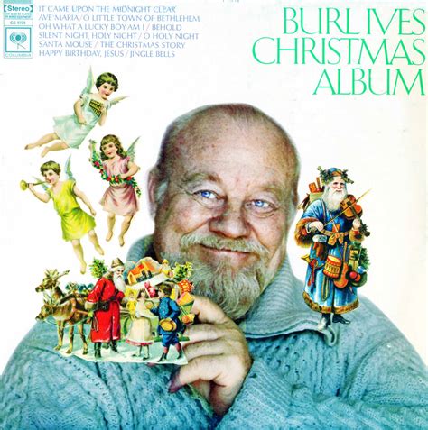 Ives, Burl. Christmas Album (CS9728, P13349) - Christmas Vinyl Record ...