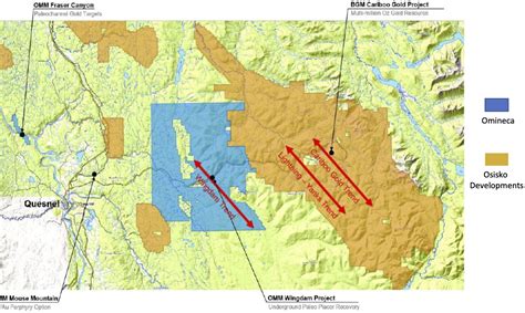 Cariboo Gold Rush Map