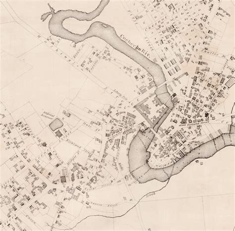 A rare and early map of Dover New Hampshire - Rare & Antique Maps