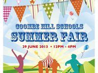 24 School fete poster ideas | summer fair, fete ideas, school fair