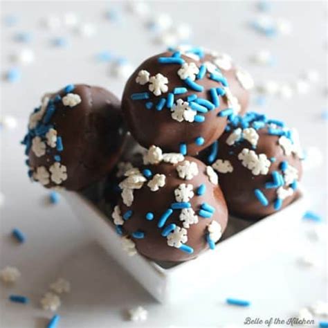 Chocolate Cake Balls Recipe - Belle of the Kitchen