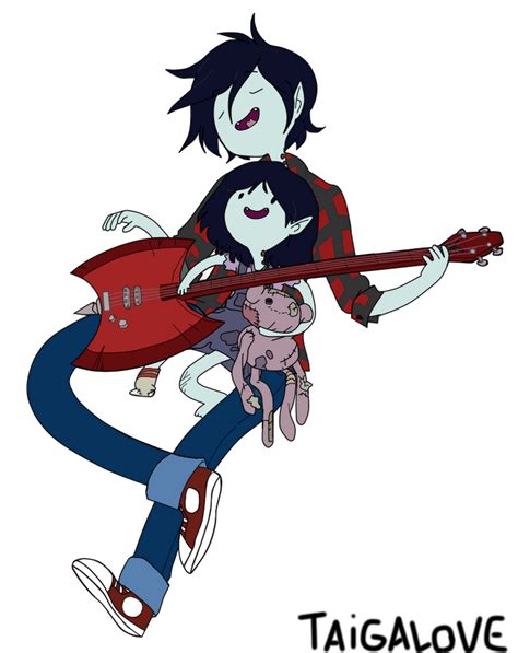 Marshall Lee and Marceline by taigalove on DeviantArt