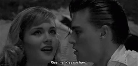 Kiss Me Johnny Depp GIF - KissMe JohnnyDepp CryBaby - Discover & Share GIFs