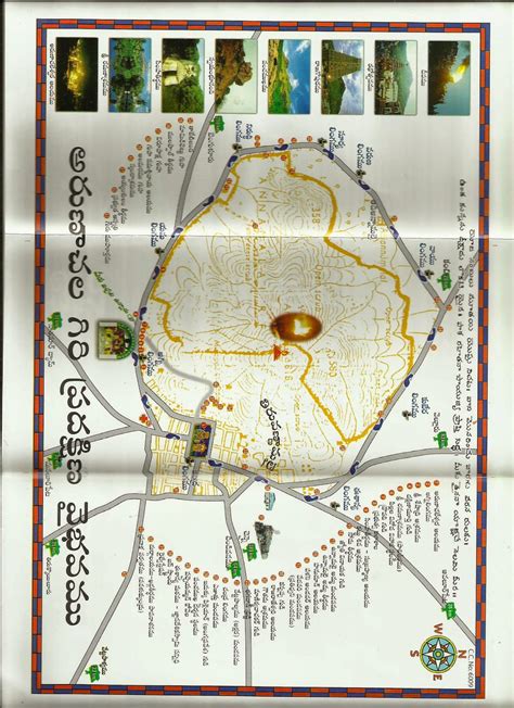 RAMANA BHAGAWAN: Giri Pradakshina Map and Arunachala Temple Guide