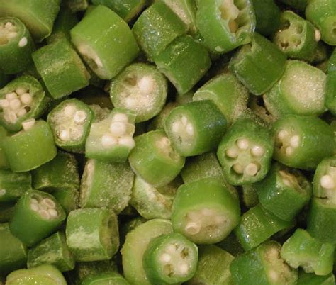 Okra Frozen, cut - Vegetable Pantry from Vegan Venue