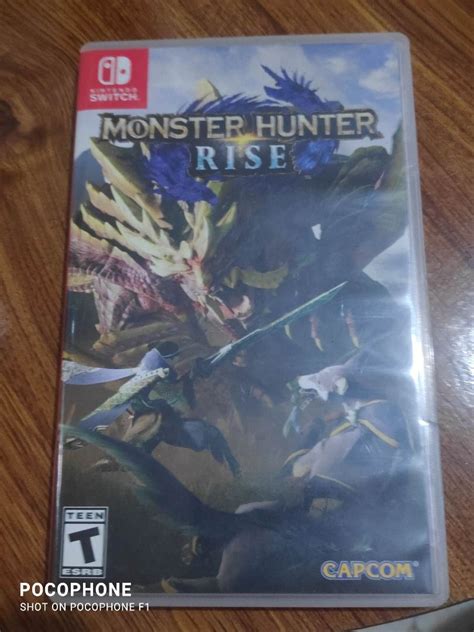 Monster Hunter Rise Switch, Video Gaming, Video Games, Nintendo on ...