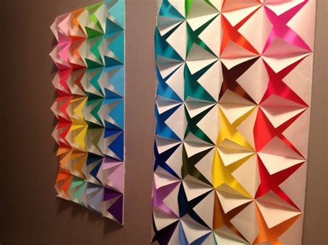 Origami Wall Art Ideas Luxury Folded Paper Backdrop Of - totheglobe.info | Origami wall art ...