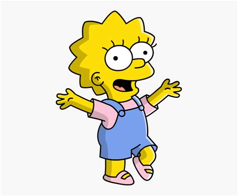 Baby Lisa And Bart Simpson , Free Transparent Clipart - ClipartKey