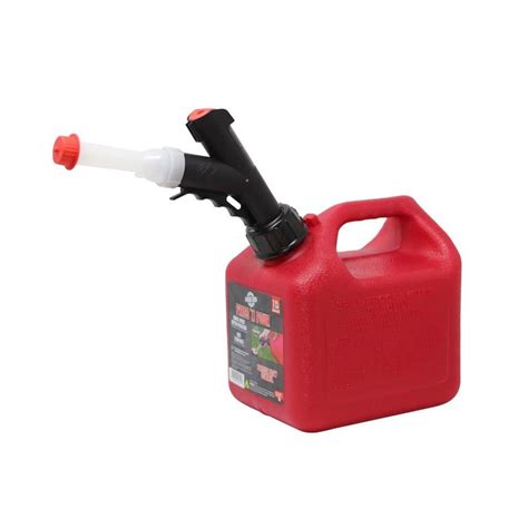 GarageBOSS 1-Gallon Plastic Gasoline Can at Lowes.com