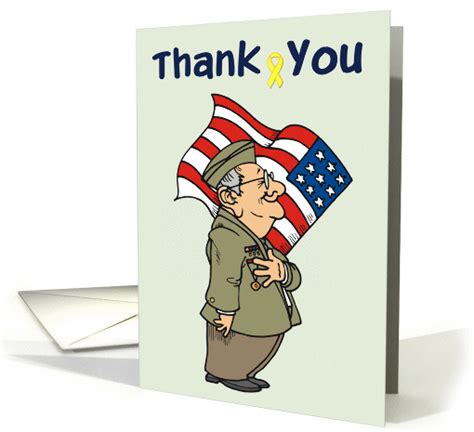 Thank You (for our Troops-USA) card (921338)