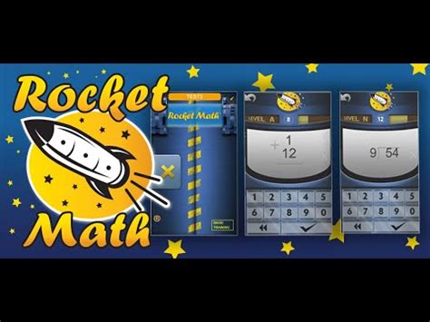 Rocket Math: the Online Game rocks! - YouTube