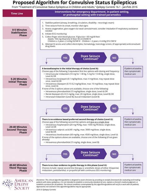 Status Epilepticus and Neonatal seizures : Updated Management | Epomedicine