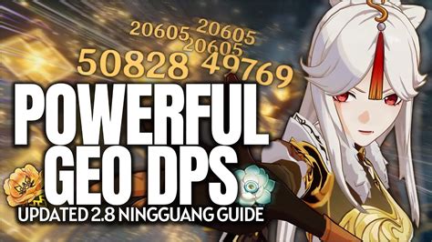 she's AMAZING! UPDATED Ningguang Guide - Artifacts, Weapons, Teams & Tips | Genshin Impact 2.8 ...