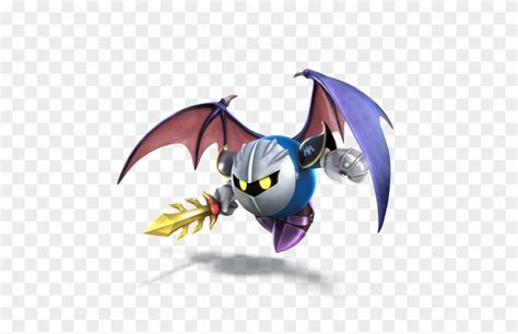 Ssb4 Metaknight Main - Meta Knight Smash Bros Png, Transparent Png ...