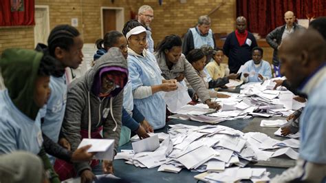 South African President Ramaphosa And ANC Hold On To Power In National Elections : NPR