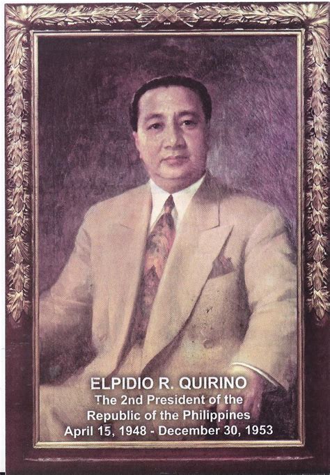 PHILIPPINES BIOGRAPHY:ELPIDIO R QUIRINO 2nd Pres of the Republic English/Tagalog - DVDs & Blu ...