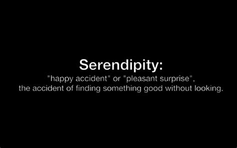 I love serendipity and strange, seemingly chance but meaningful meetings under strange ...