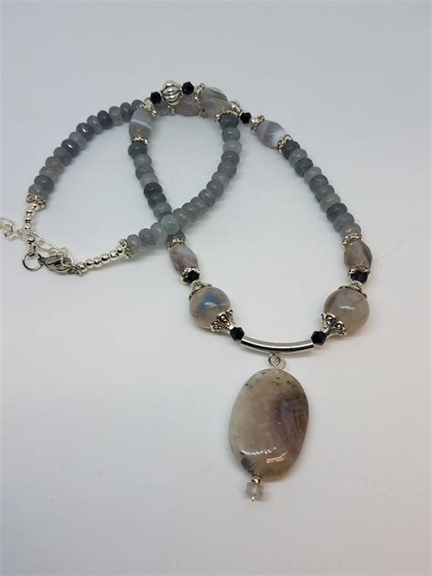 Agate Necklace - N218