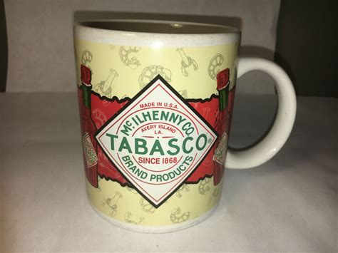 Vintage Coffee Mug Advertising Mug Hot Sauce Mug Tabasco | Etsy | Mugs, Vintage coffee, Ceramic cups