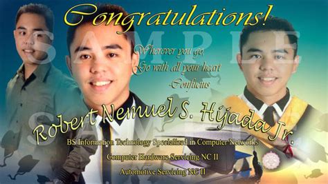 Graduation Tarpaulin Layout_Design by keijkidz on DeviantArt