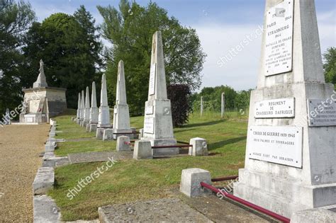 French Regimental Monuments World War Ii Editorial Stock Photo - Stock ...