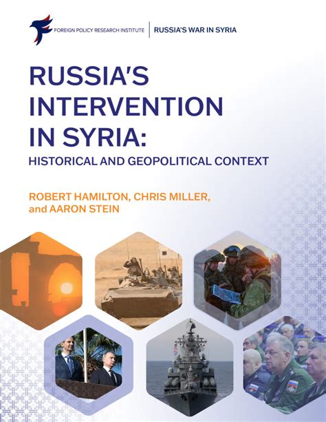 Russia's Intervention in Syria: Historical and Geopolitical Context ...