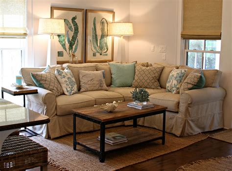 beige sofa living room ideas - Google Search | Country cottage living room, Farmhouse style ...