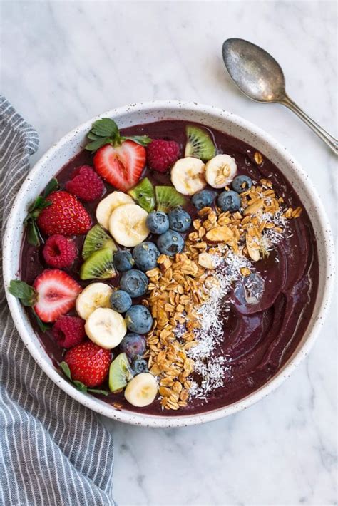 Easy Açai Bowl Recipes With 5 or Fewer Ingredients | POPSUGAR Fitness