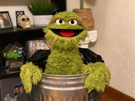 Oscar The Grouch Replica Puppet Muppet | #3863328403