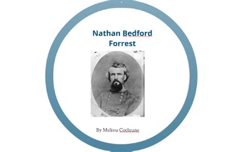 Nathan Bedford Forrest Biography by Melissa Cochrane