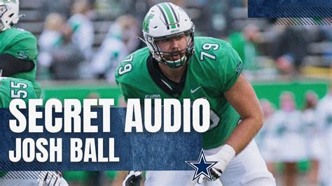 Josh Ball: Secret Audio| Dallas Cowboys 2021 - YouTube