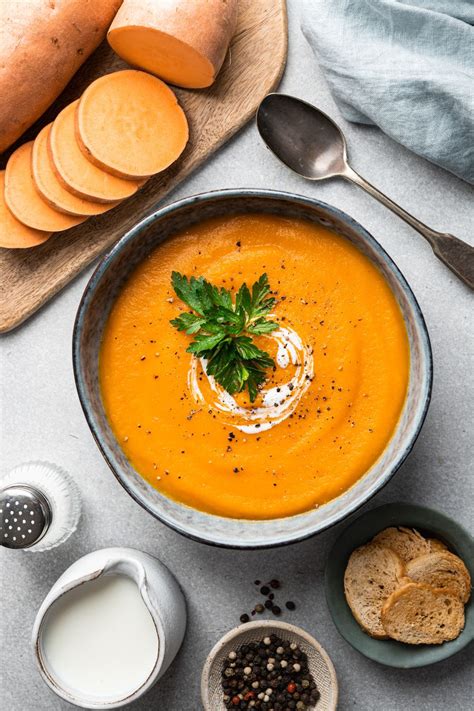 Mary Berry Sweet Potato Soup | British Chefs Table