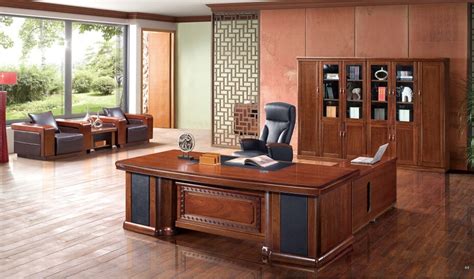 China Office Furniture Fancy Look Wooden Executive Office Desk Photos & Pictures - Made-in-china.com