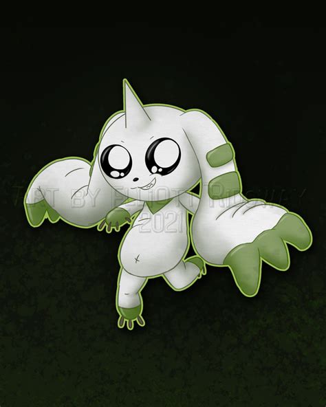 Terriermon fan art (by me) : r/digimon