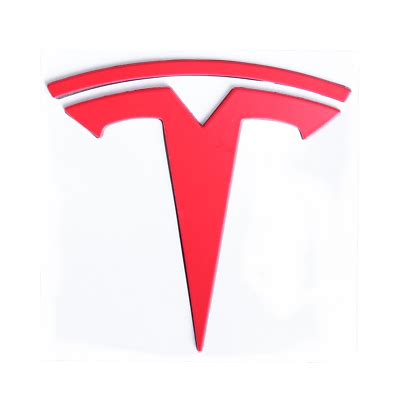 Red Tesla Nameplate Car Front Hood Grille Emblem Badge for Tesla Model 3 S | eBay