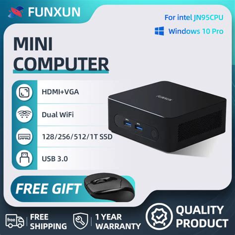 Windows 10 Pro Mini PC Mini Computer 8/16GB RAM Desktop Computer Intel ...