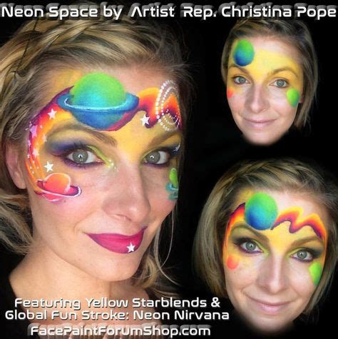 Pin by Facepainting by Lindsay on outer space | Face painting, Alien ...