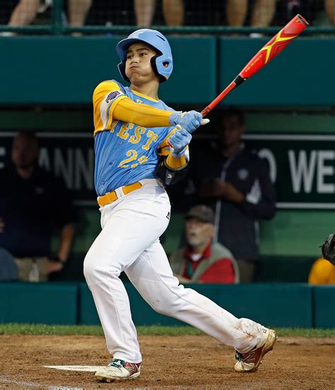 Little Leaguer Aukai Kea does Bryce Harper bat flip after walk-off home run in LLWS game | News ...