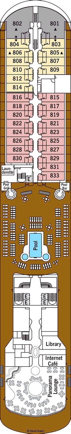 Silversea Silver Shadow Deck Plans, Ship Layout & Staterooms - Cruise Critic