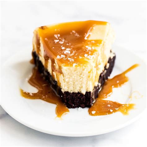 Caramel Brownie Cheesecake - Handle the Heat