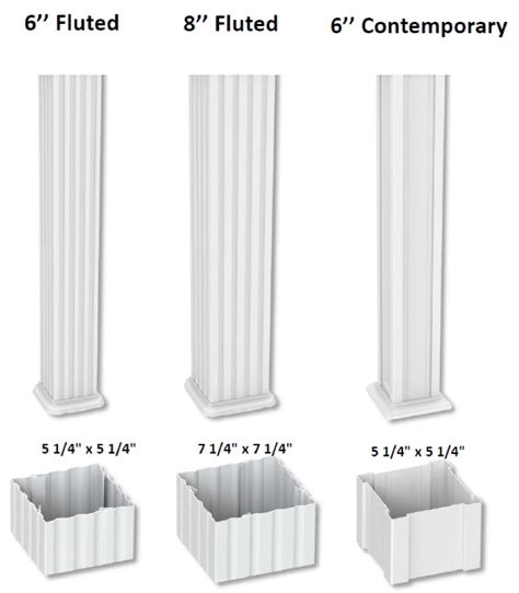 Aluminum Columns - Glen Allan Pillars Inc.