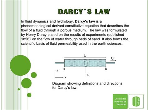 Darcy´s law