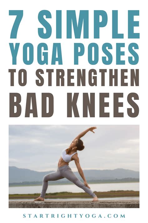 Best Knee Strengthening Yoga Poses: Yoga For People With Bad Knees - startrightyoga.com