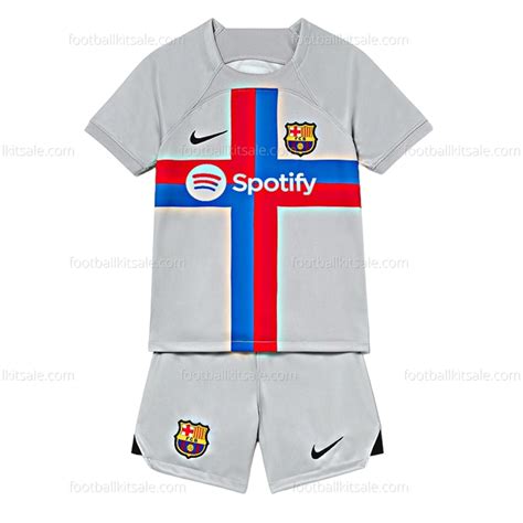 Barcelona Third Kids Football Kit On Sale Up To 66% Off 2022/23